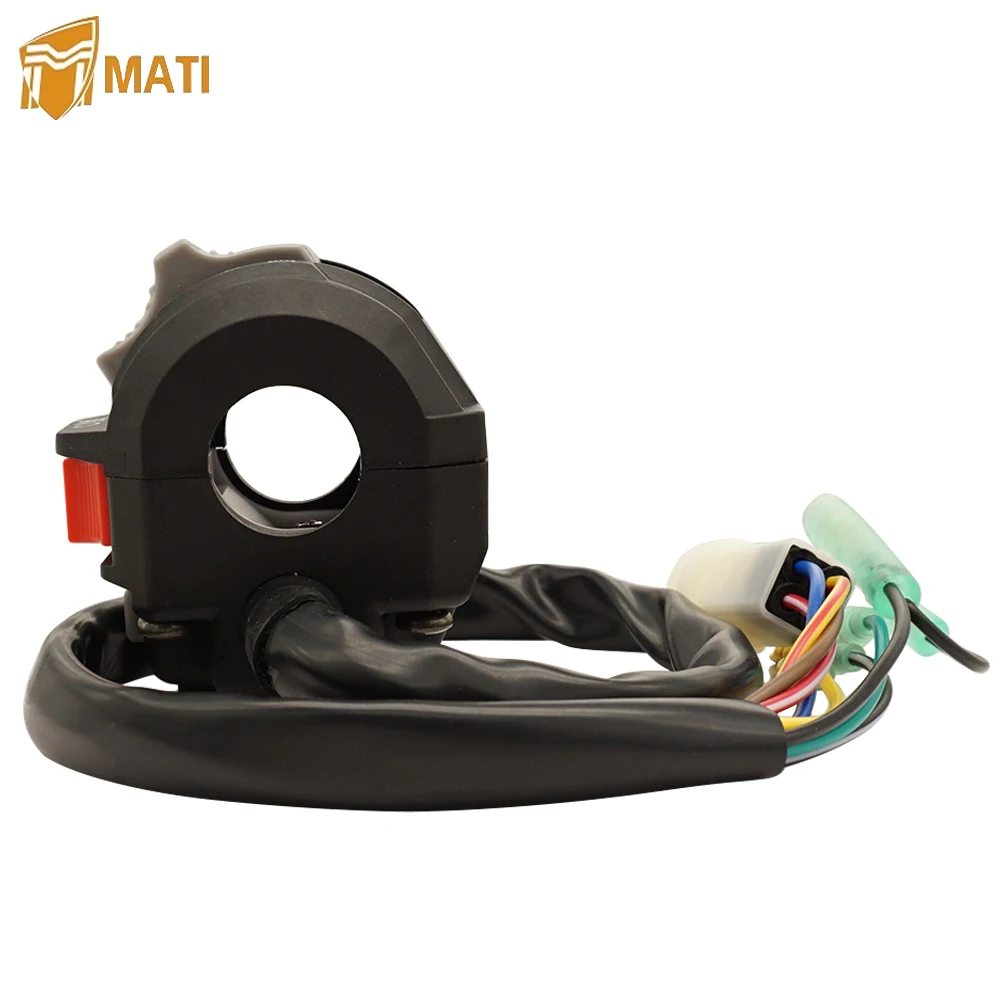 Левый переключатель на руль Управление запуском двигателя фара для Yamaha ATV Moto 4 200