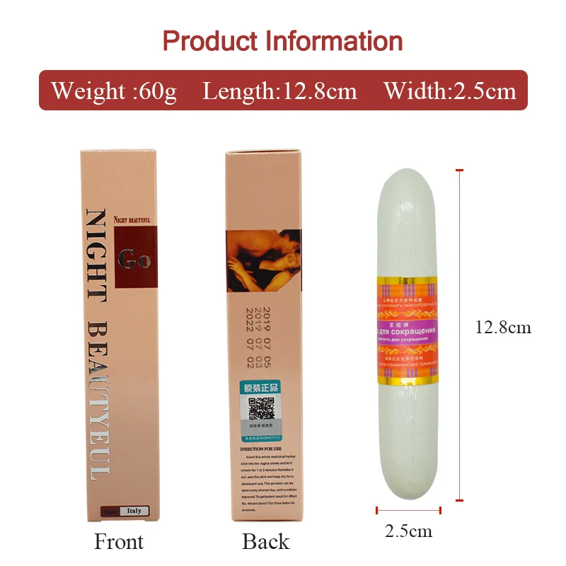 Сужающая палочка для вагины для уменьшения ее размеров "Yam Tighten Reduction YAM Wand Shrinking" для оптовой продажи.