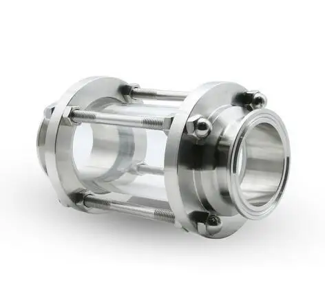 Диоптрий с тройным зажимом Листок клевера стеклянный 2 дюйма для домашнего