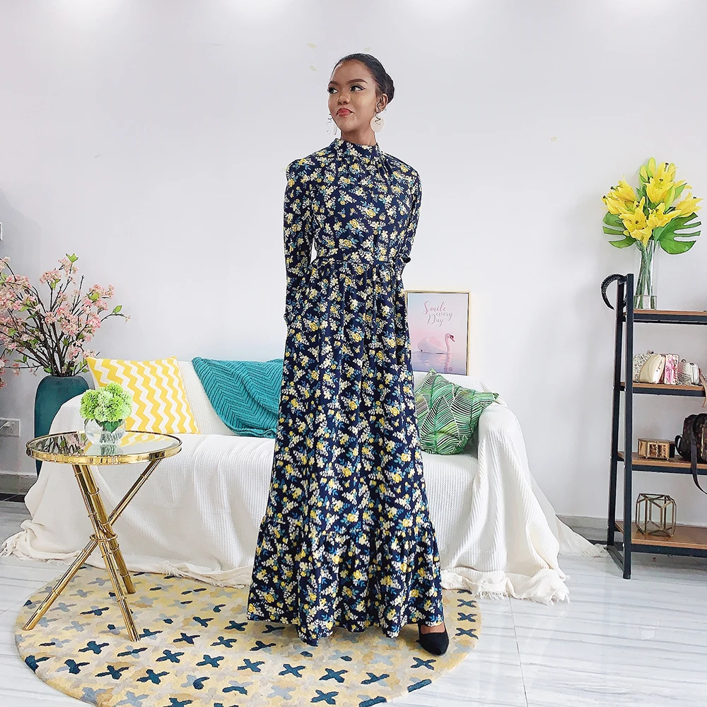 ИД Дубай Абая Турция Кафтан мусульманская мода хиджаб платье ислам одежда