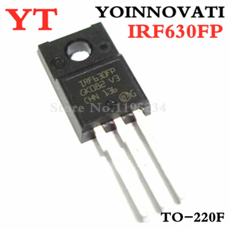 10 шт./лот IRF630FP IRF630 TO-220F IC |