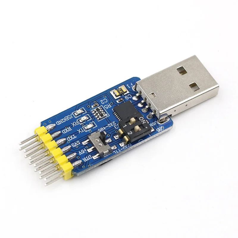 Новый USB CP2102 к ttl RS232 RS485 взаимное преобразование 6 в 1 модуль преобразования