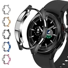 Защитный чехол для часов Samsung Galaxy Watch 4 Classic, противоударный Прозрачный бампер из ТПУ, 46 мм, 42 мм