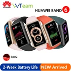 Смарт-браслет HUAWEI BAND 6, браслет с кислородом в крови, AMOLED экран 1,47 дюйма, долгий срок службы батареи, быстрая зарядка, мониторинг сердечного ритма