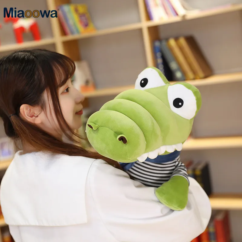 30-70cm Cute Simulation Crocodile Plush Toys for Child Stuffed Cartoon Alligator Doll Kids Baby Lovely Creative Birthday Gift |