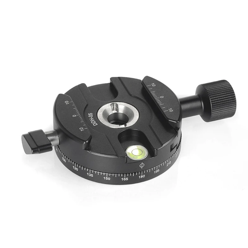 

SUNWAYFOTO DDH-05N Tripod Head Quick Release Clamp For DSLR Tripode Quick Release Clamp Plate BallHead Lever Release Clamp