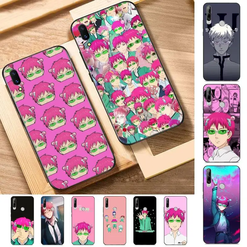 

Yinuoda the disastrous life of saiki k Phone Case for Huawei Y 6 9 7 5 8s prime 2019 2018 enjoy 7 plus