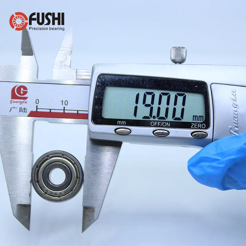 S626ZZ подшипник 6*19*6 мм (10 шт.) ABEC 1 440C ролик из нержавеющей стали S626Z S626 Z ZZ шариковые
