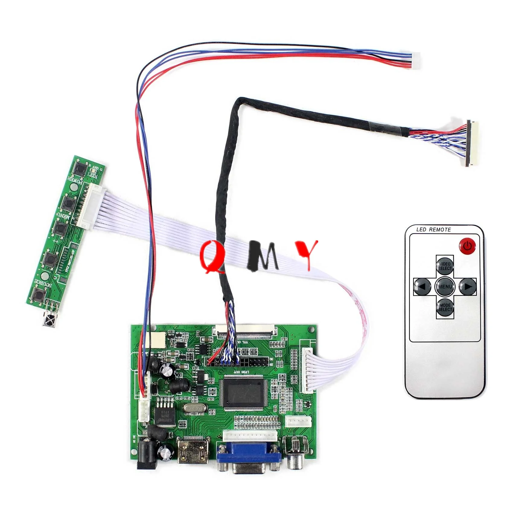 

Drive Board HDMI VGA+2AV work for 640x480 6.5inch LVDS Signal Interface LCD Screen for G065VN01 V2