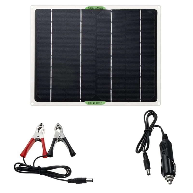 

Высокоэффективная портативная солнечная панель 10W12V5V мобильный телефон QC3.0, Гибкая солнечная панель для автомобиля, внешняя Аварийная заря...