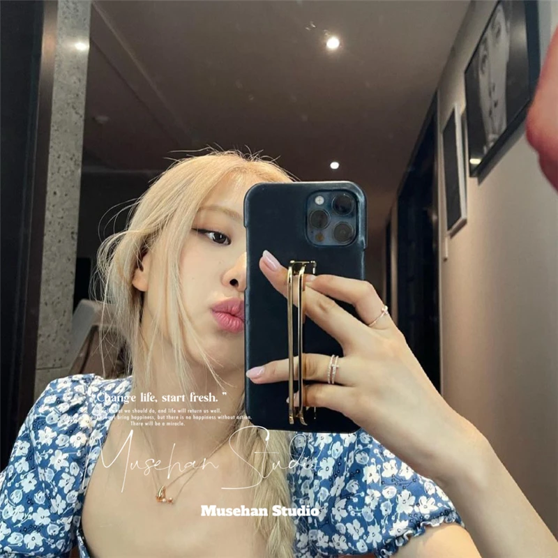 

Корейский металлический квадратный чехол на запястье для iphone 13 Pro Max 12 11 MiNi X XR XS 7 8 plus 6 S, Мягкий защитный чехол