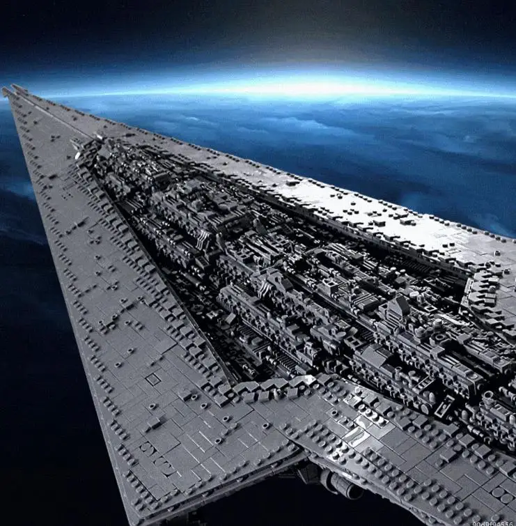

2021 hot 7588 PCS Star Warship Model Building Blocks Toys For Children Interesting Gifts block figure