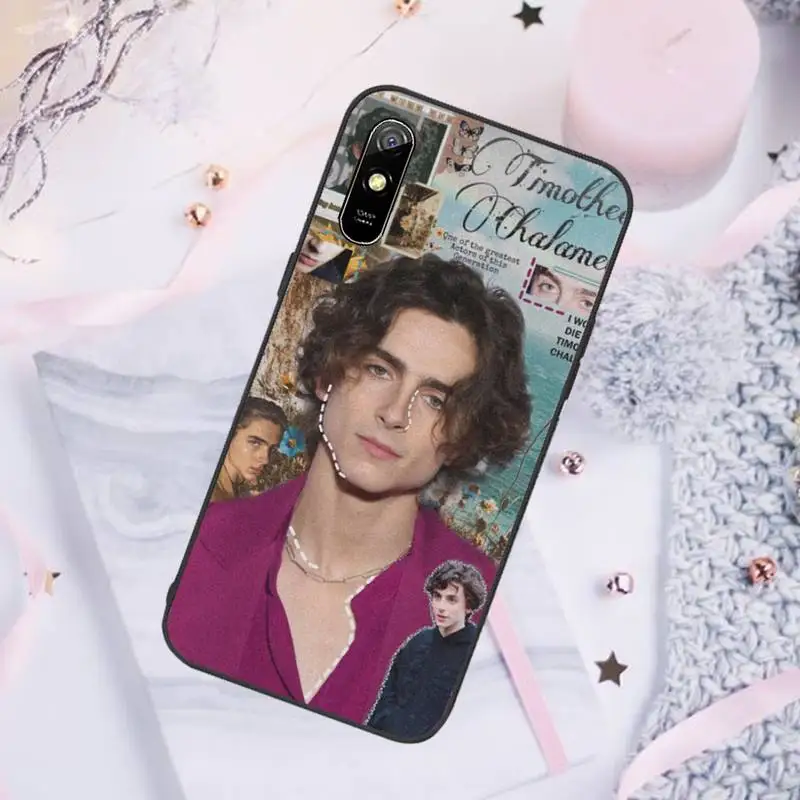 

Timothee Chalamet Phone Case For Xiaomi Mi Redmi Note 7 8 9 pro 8T 9T 9S 9A 10 Lite pro