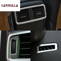 car air vent decoration trim sticker for nissan xtrail x trail t32 rogue 2014 2020 air condition outlet protection cover