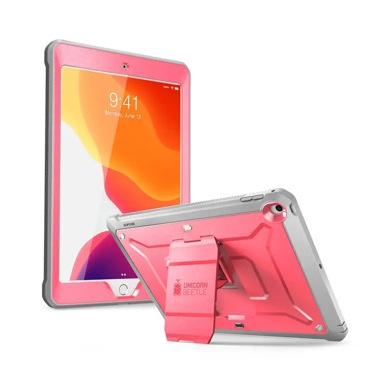 SUP чехол для iPad 10,2 Чехол 7 поколения( выпуска) UB PRO полный корпус прочный Чехол со встроенной защитной пленкой и подставкой