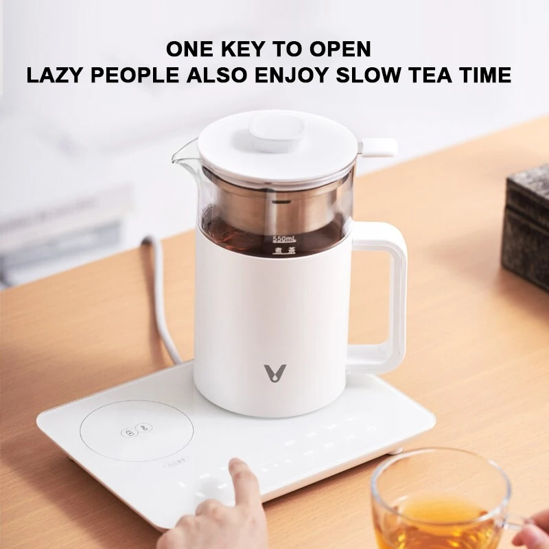 

Steam Spray Boiling Kettle Health Teapot Set Electric Teapot Glass Mini Steamer Filtration Automatic Heat Preservation Tea Maker