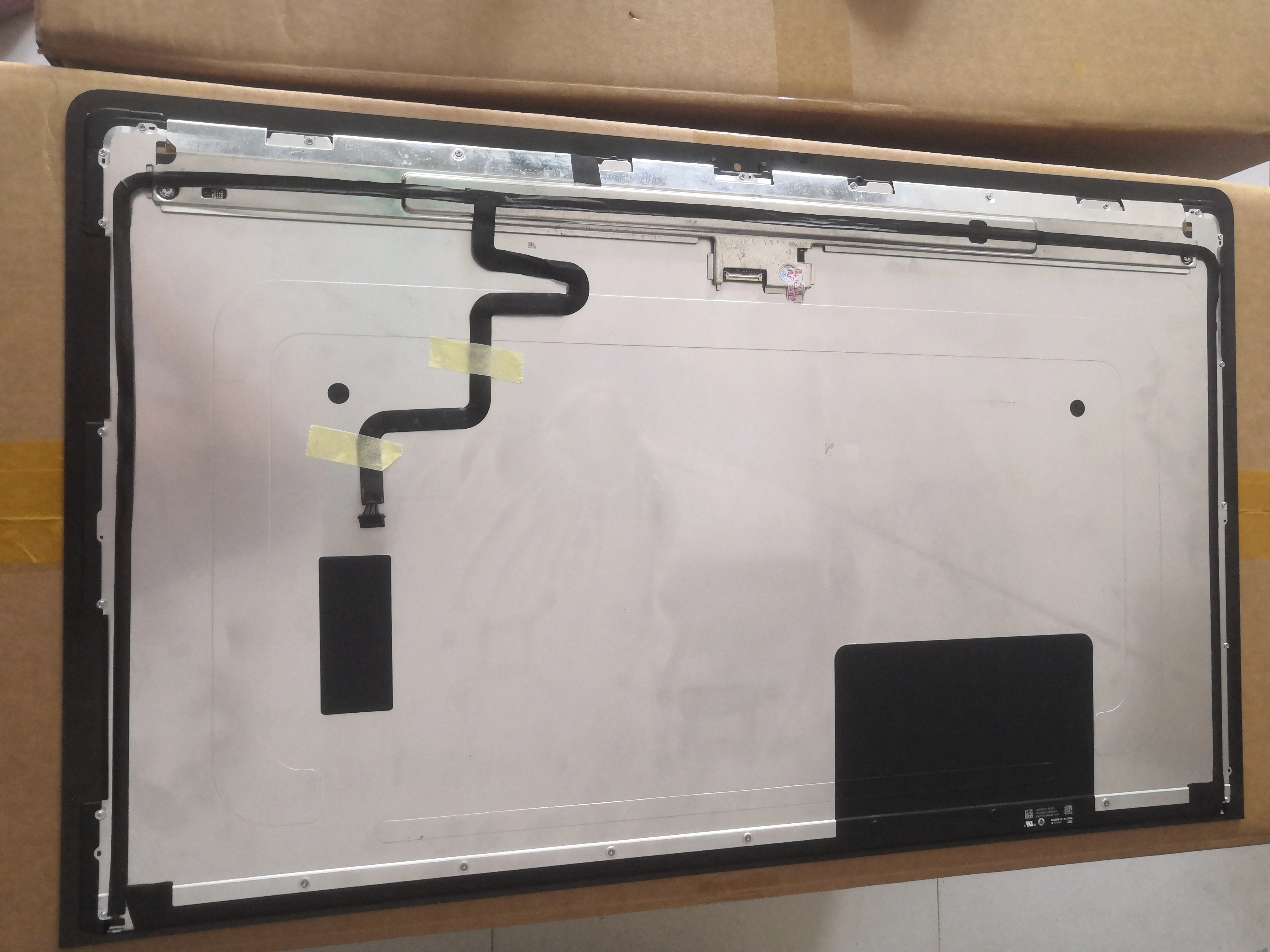 ЖК экран A1419 2K со стеклом в сборе LM270WQ1 SD F1 F2 Для iMac 27 дюймов конец 2012 2013 ME088 ME089 MD095 EMC