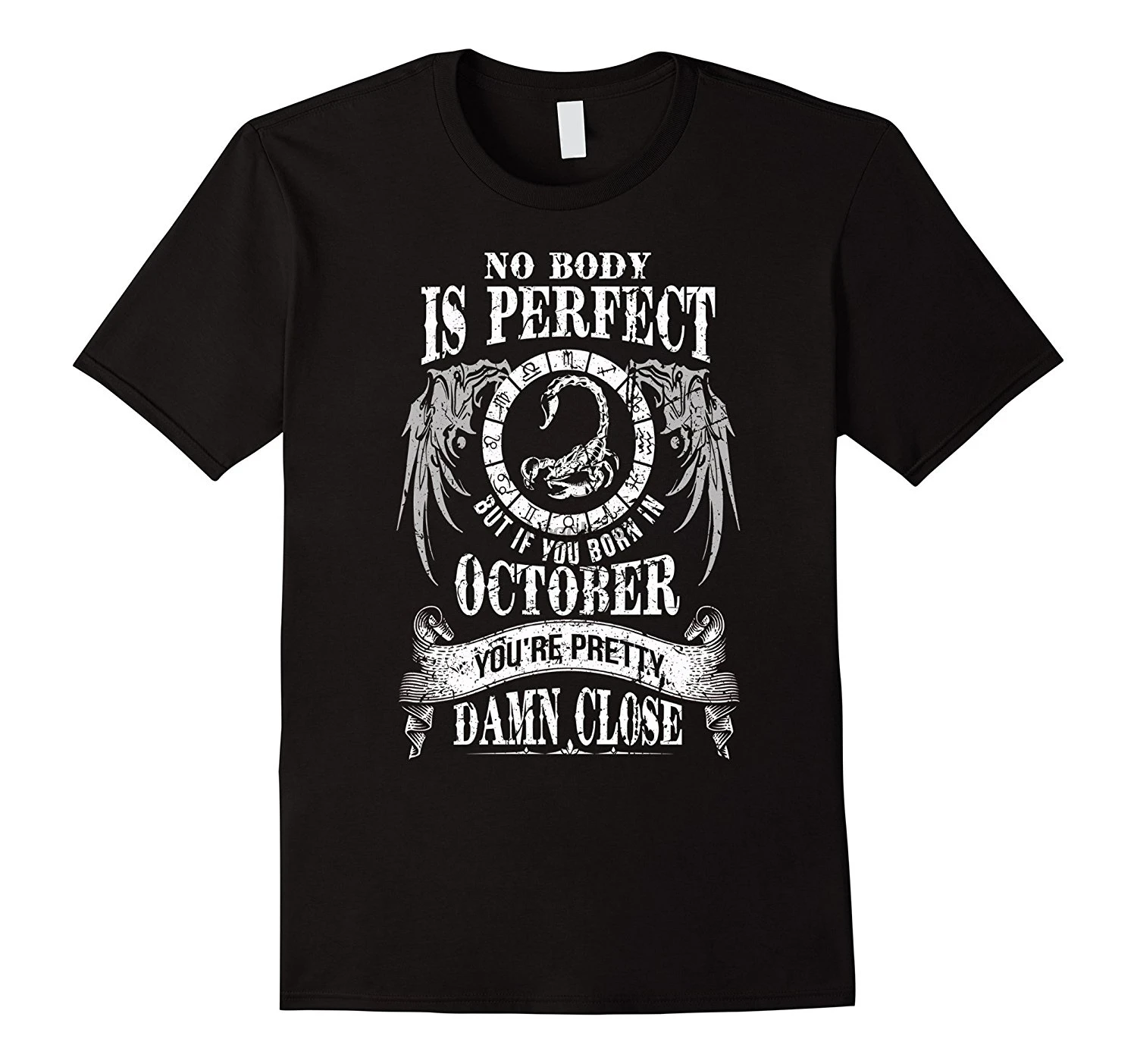 Идеально если вы родились в октябре футболка |