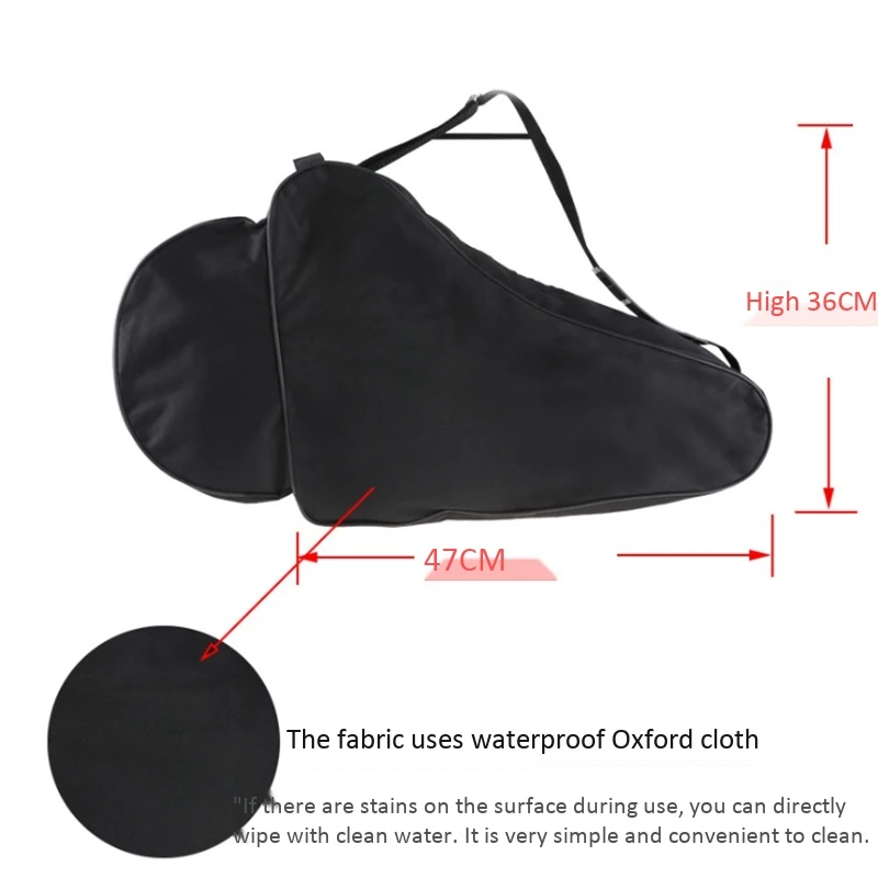 Качественная утолщенная сумка для катания на коньках взрослых детский роликовый