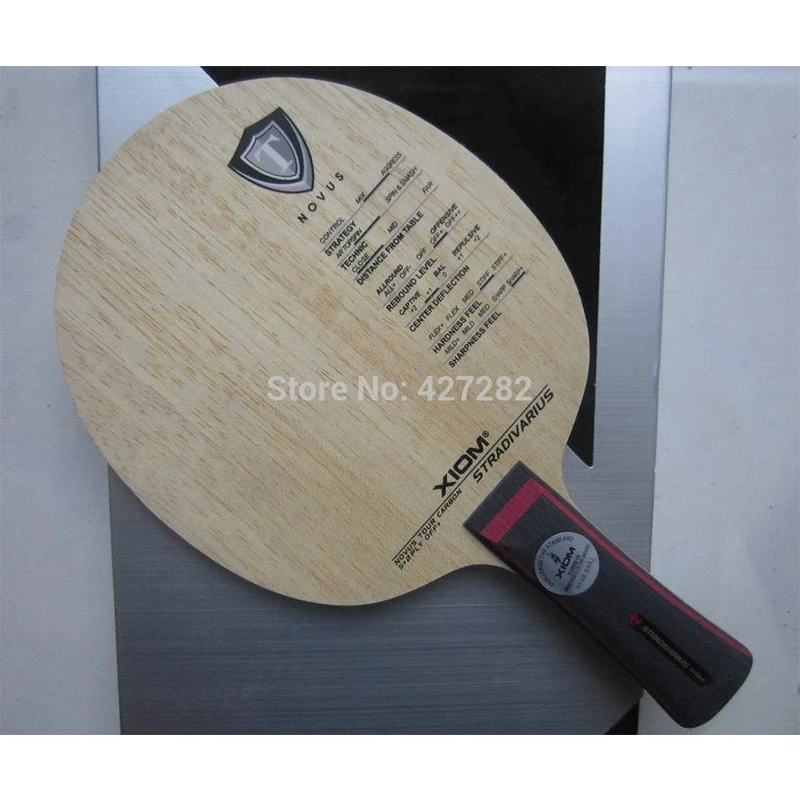 Оригинальная ракетка для настольного тенниса XIOM STRADIVARIUS Спортивная углеродное