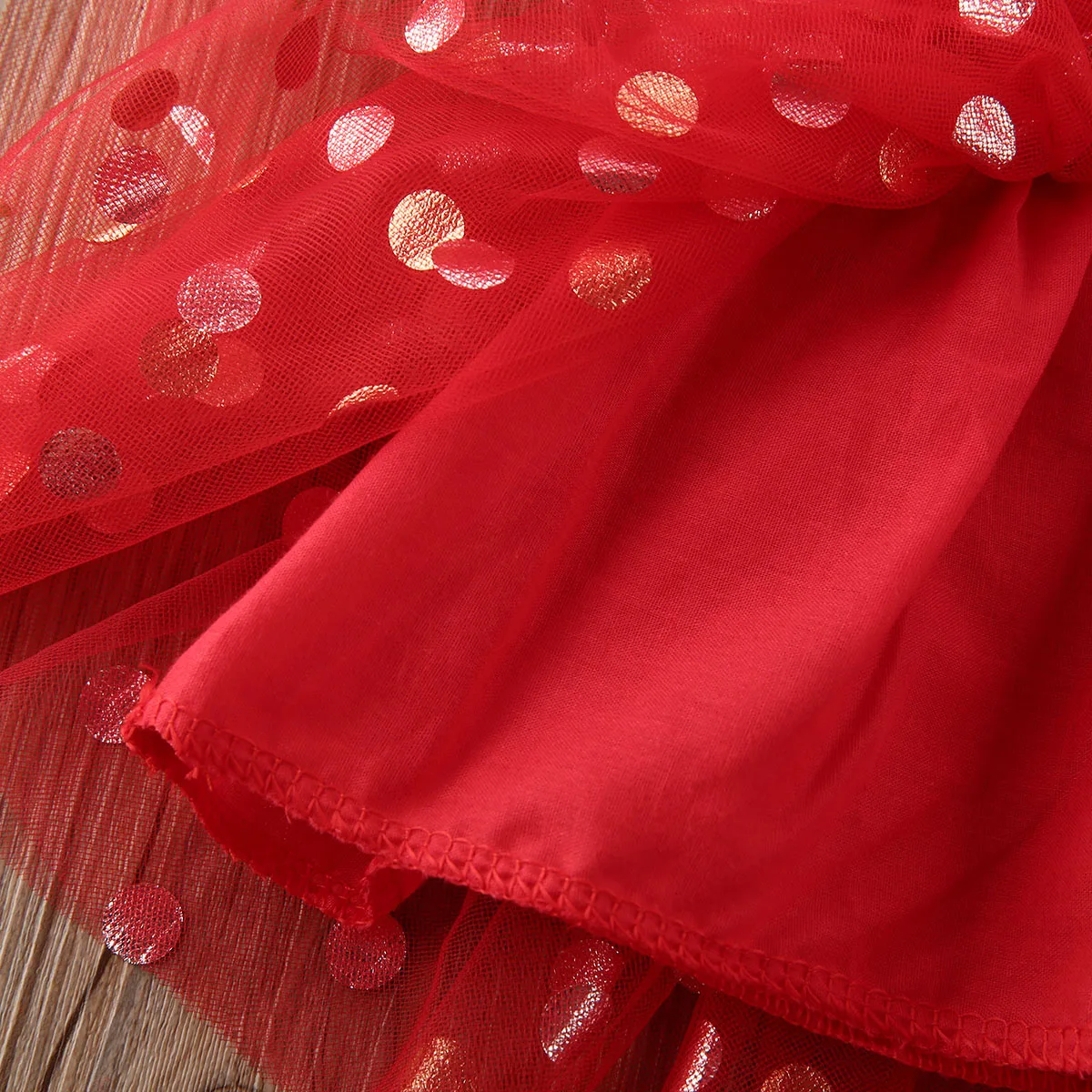 

3Pcs Christmas Newborn Baby Girls 0-18M Clothes Romper Tops Lace Tutu Skirt Outfits