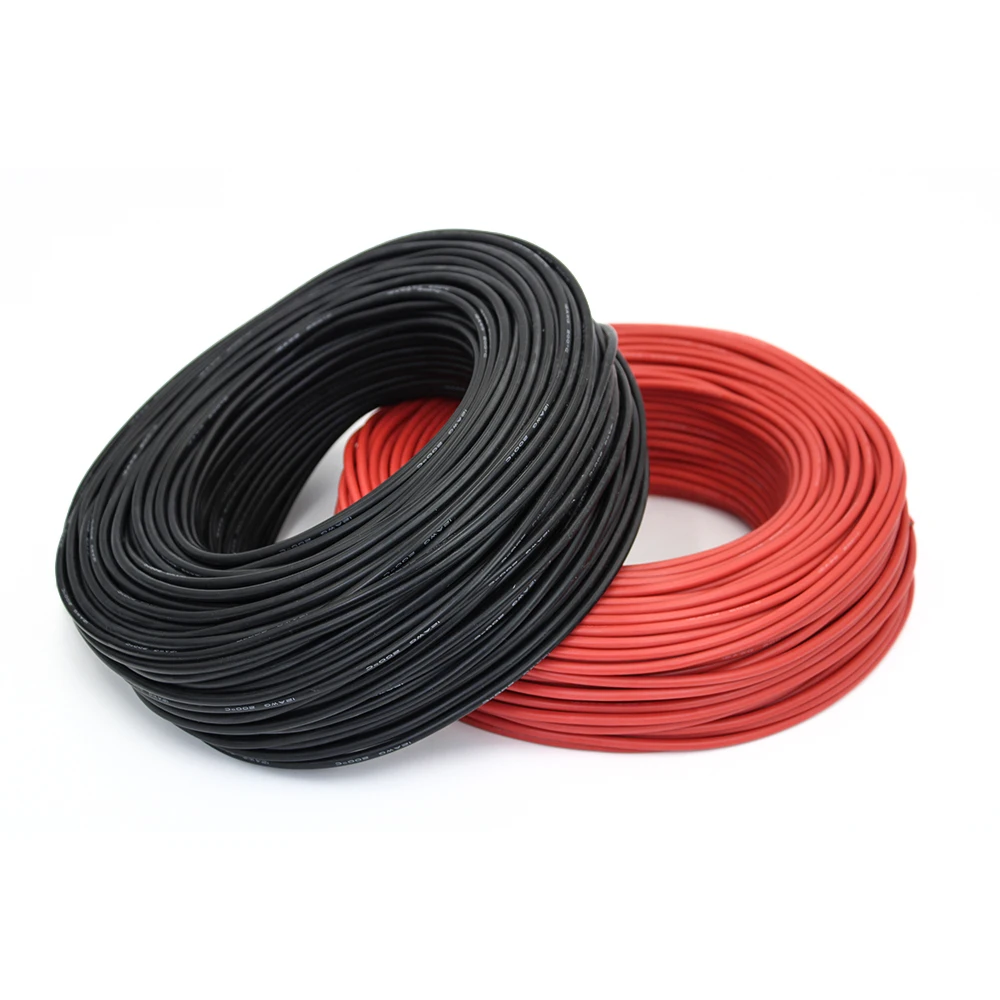 Фото Высококачественный силиконовый провод и кабель 10AWG 12AWG 14AWG 16AWG 18AWG 20AWG 2,5 мм 0,75 квадратный миллиметр силиконовый провод №3