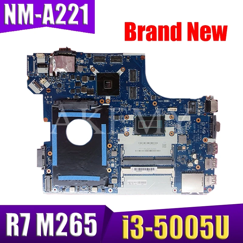 NEW! For Lenovo Thinkpad E550 E550C NM A221 Laotop Mainboard Motherboard with i3 5005U CPU R7 M265 GPU|Материнские платы для