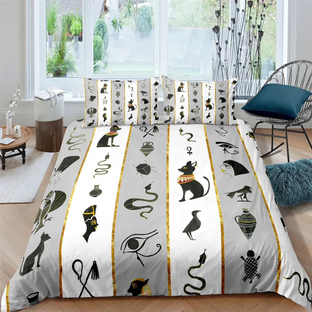 Комплект постельного белья с 3D принтом рисунком абстрактного акварельного