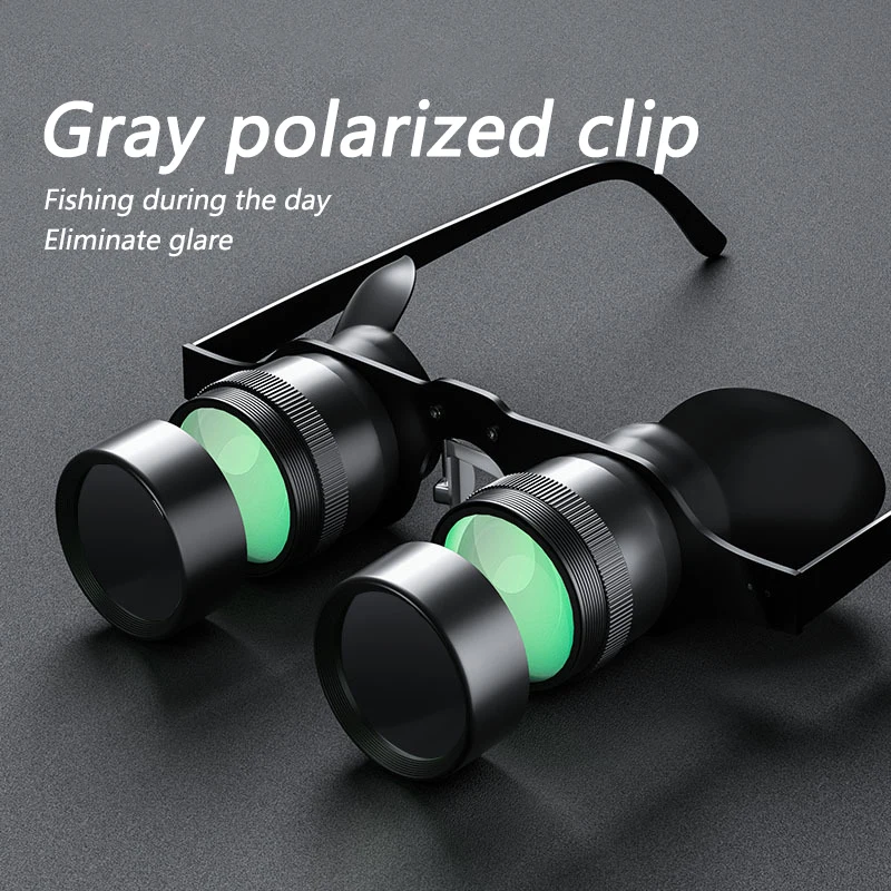 Новые очки для рыбалки ночного видения мужские бинокли телескоп увеличительное