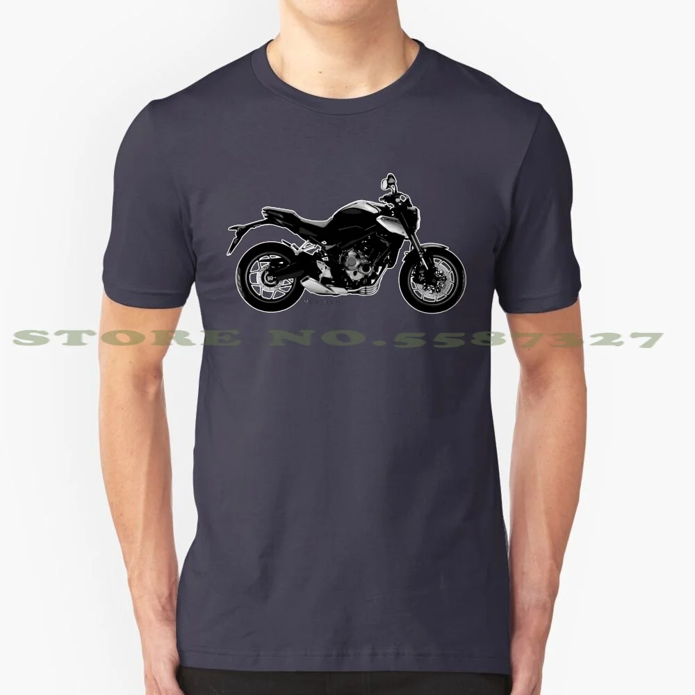

Футболка для мужчин и женщин Honda Cb650R 19, Bw, черно-белая футболка для езды на мотоцикле и велосипеде