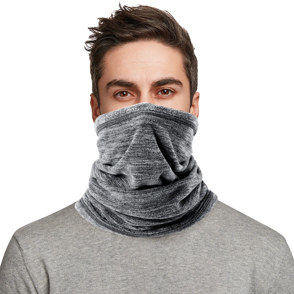 Шарф для велоспорта на открытом воздухе зимний ветрозащитный утолщенный теплый