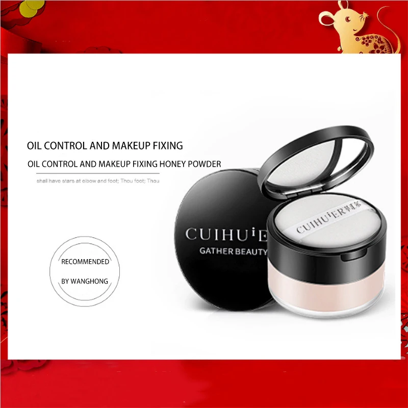 3 цвета рассыпчатая пудра Отбеливание лица отделка кожи прозрачный минеральный