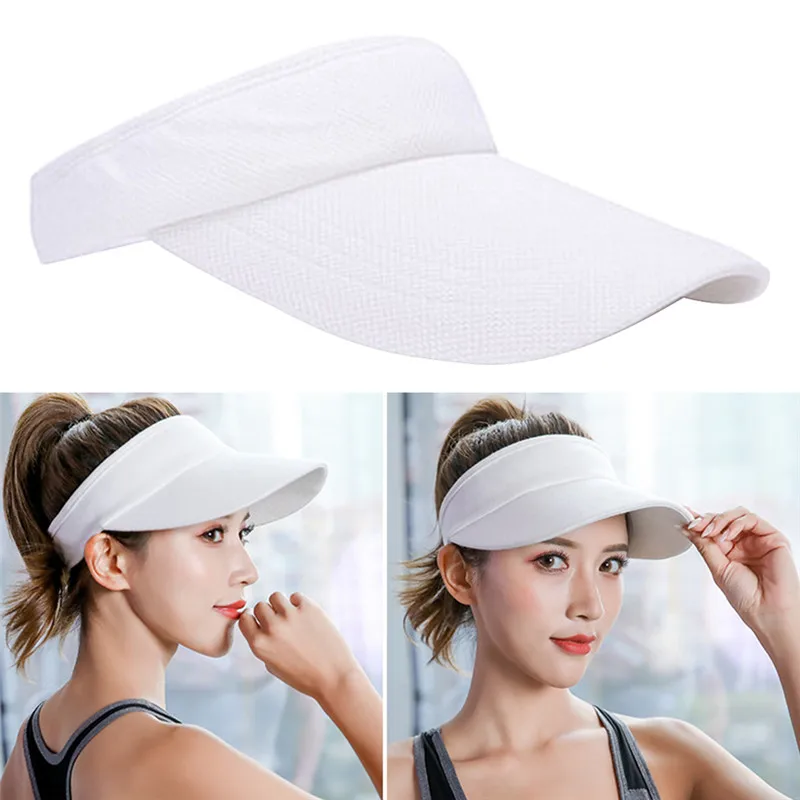 Новинка Пустой Топ одноцветная шапка для мужчин и женщин Спортивная теннисная