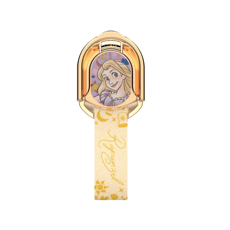 disney snow white original mobile phone case lazy bracket ring buckle lanyard anti lost multifunctional metal ring desktop stand free global shipping