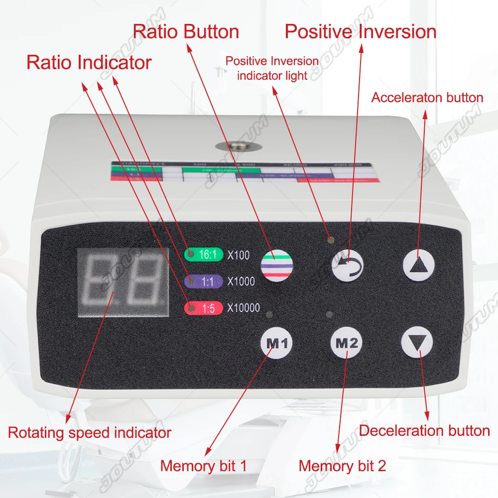 Стоматологический бесщеточный Электрический светодиодный микро мотор