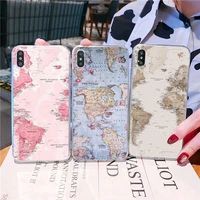 yndfcnb world map phone case for iphone 13 11 12 pro xs max 8 7 6 6s plus x 5s se 2020 xr fundas