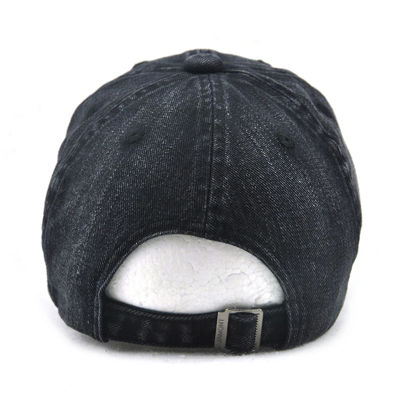 Бейсболка HSSEE мужская из натурального хлопка официальная одежда джинсовой ткани