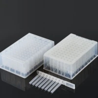 96 well deep well plate 96 well magnetic rod cover non enzyme sterile deep well plate support customization