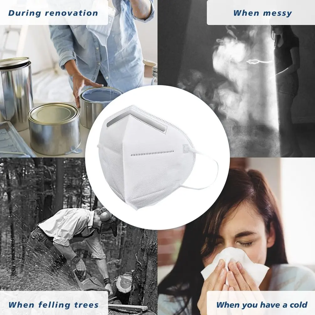 

KN95 95% Mouth Mask Layers Anti-droplets Protective Kn95 Face Masks Reusable Filter Kn95mask Mascarillas Mask CE 50Pcs