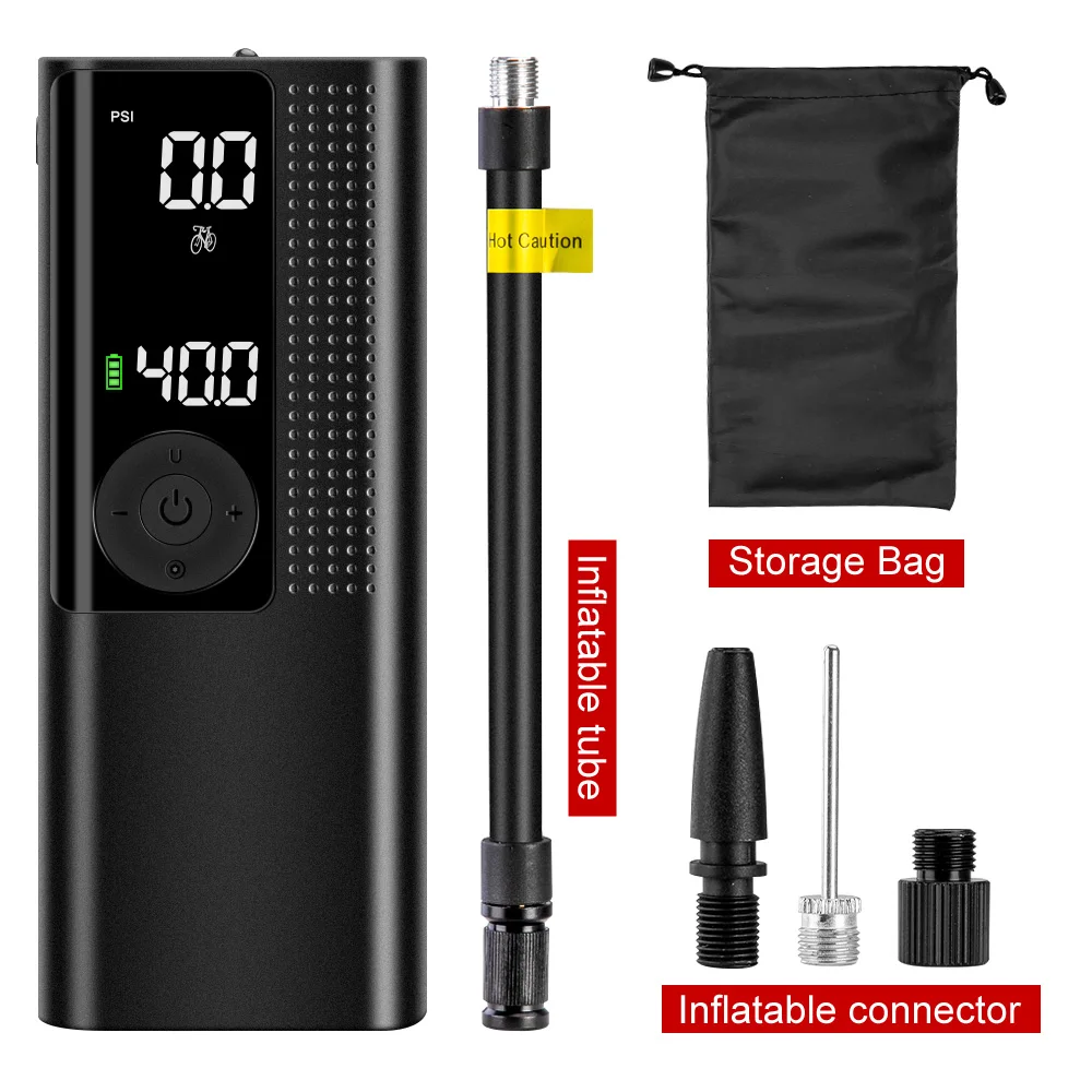 

Car Air Compressor Electric Portable Wireless Inflatable Tire Inflator Air Pump Rechargeable for Car Motorcycle Bike Tyre Pump