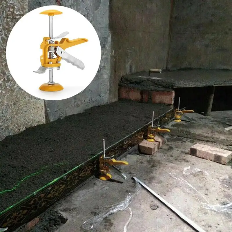 

1Pc Tile Leveling System Leveler Wall Tile Paving Locator Height Floor Tile Wall Tools Tile Alignment Tool Installation Reg E5W4