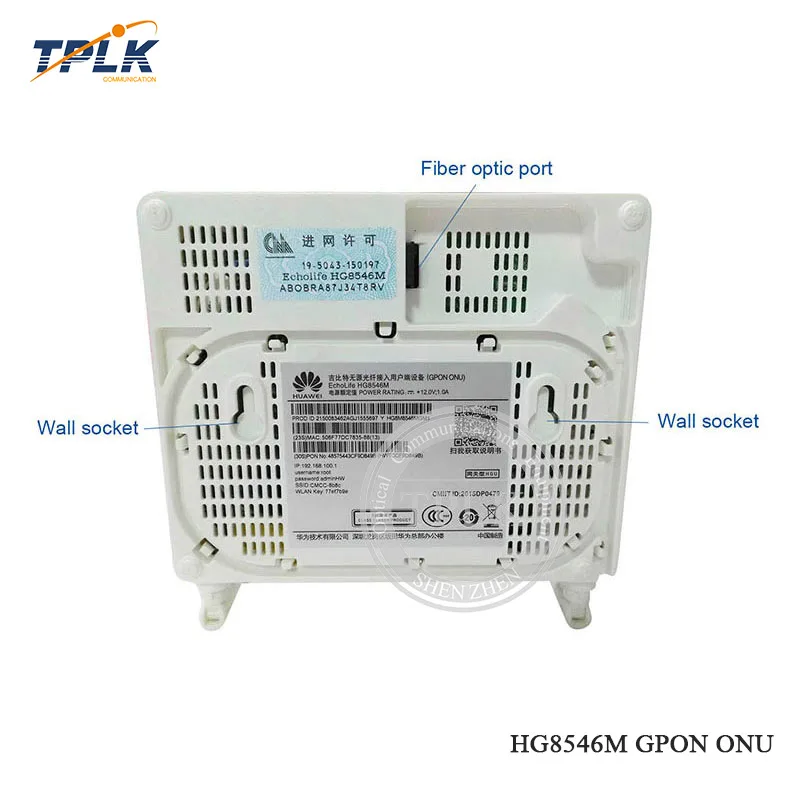 1 шт. 100% оригинал Новый HG8546M GPON терминал ONU/ONT HGU режим трасса 1GE + 3FE WI-FI горячая