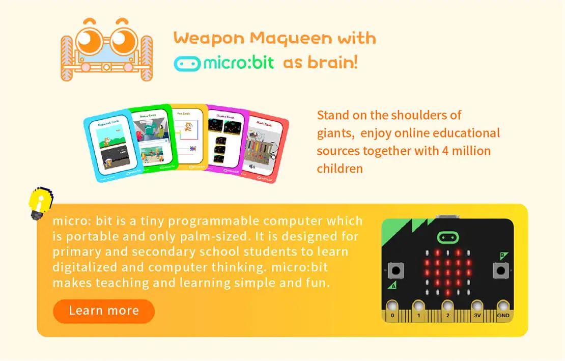 DFRobot Micro: Maqueen micro: бит графическое Программирование робот Мобильная платформа умный автомобиль V4.0 поддержка линии патруля окружающего света