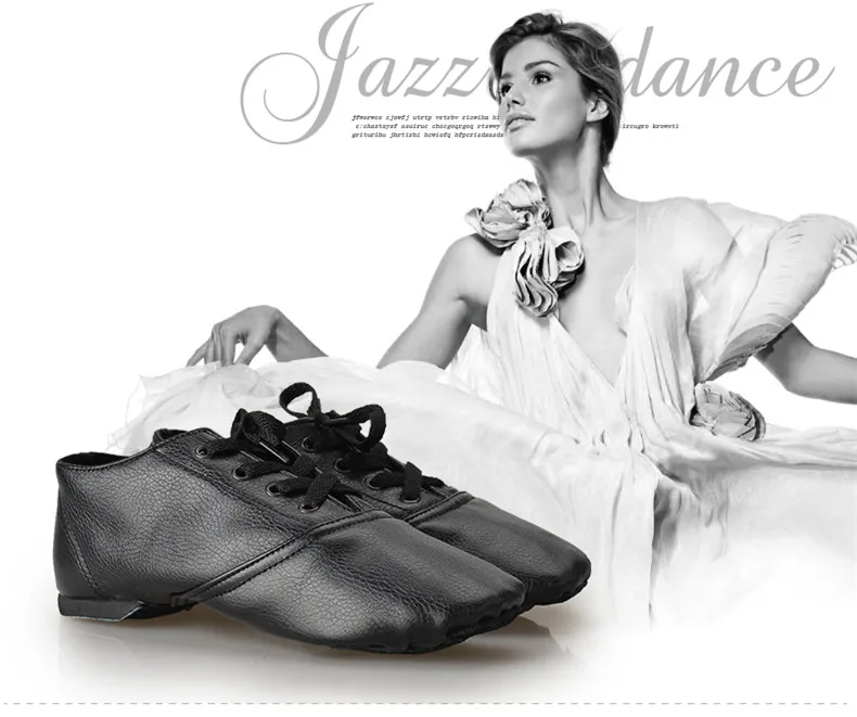 Женские кожаные туфли для джазовых танцев ботинки на шнуровке мужчин обувь