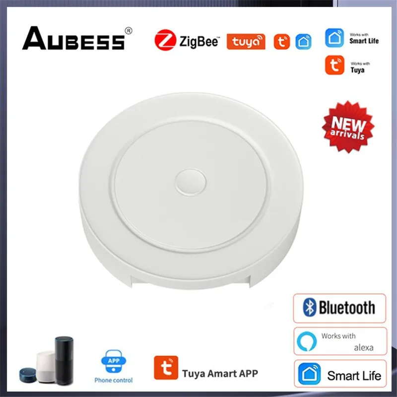 

Tuya ZigBee3.0 Smart Multi-mode Gateway Hub WiFi Bluetooth Zigbee Gateway Home Bridge App Control Works With Alexa Google Home