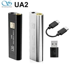 Shanling UA2 Portable USB DAC Cable AMP ES9038Q2M 2.5mm Balanced 3.5mm output PCM768 DSD512 Compatible iOS Android