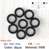 cs 1 560mm rubber o ring 10pcs washer seals plastic gasket silicone ring film oil and water seal gasketnbr material ring