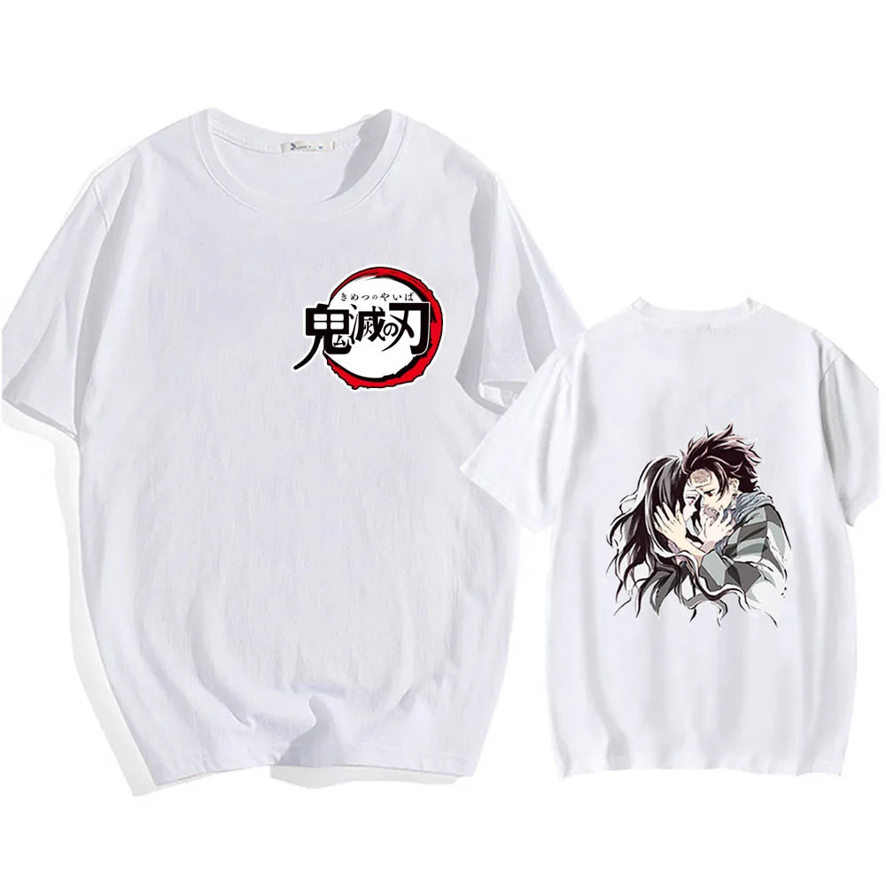 

2021 Hot Demon Slayer T Shirt Kimetsu No Yaiba Streetwear Tshirt Female Anime Top Tees