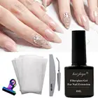 Профессиональный Стекловолоконный комплект для наращивания ногтей, наращивание ногтей для быстрого наращивания пальцев, набор инструментов для маникюра, набор искусственных ногтей