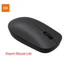 Беспроводная мышь Xiaomi Lite, 2,4 ГГц, 1000 точекдюйм, эргономичная оптическая портативная компьютерная мышь, USB-приемник, офисные Игровые Мыши для ПК